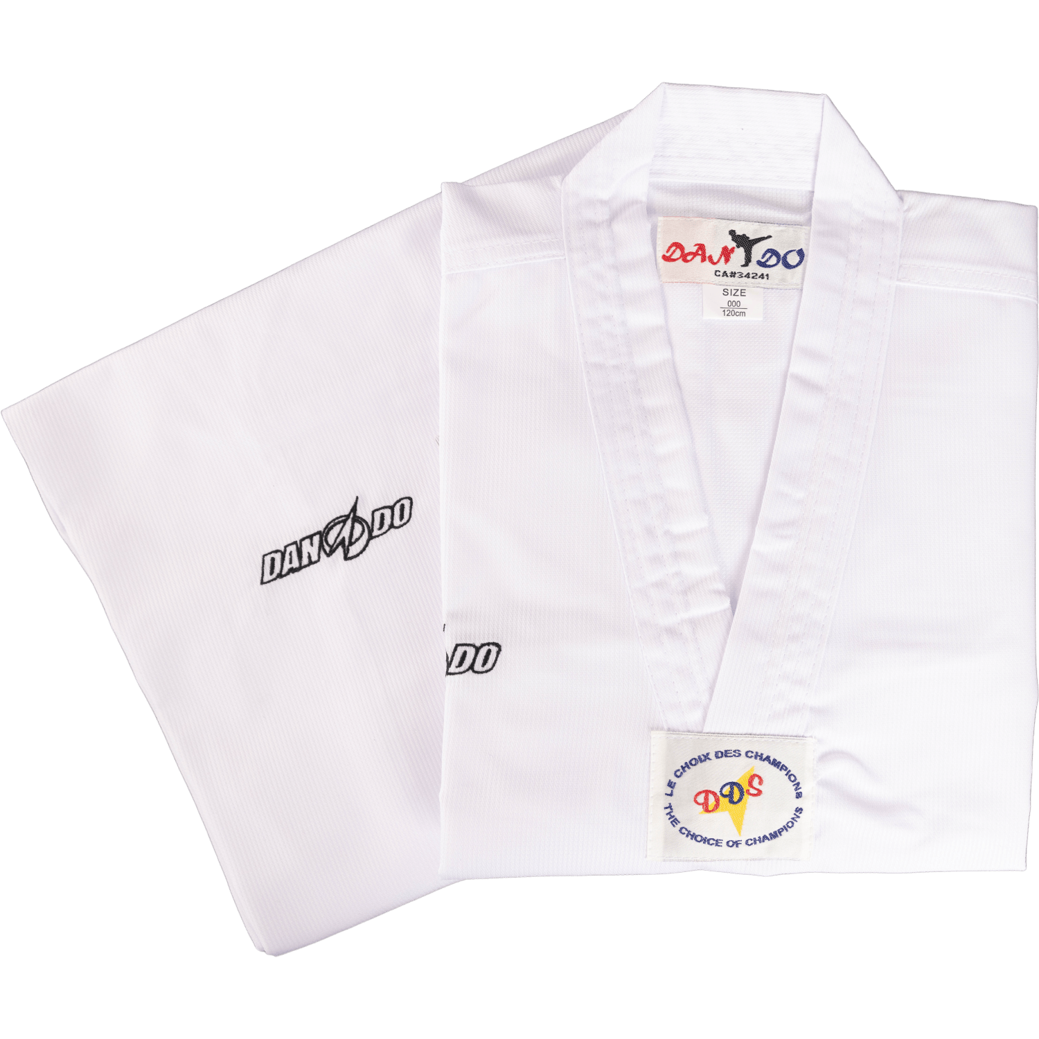 Dando Standard White-V Dobok