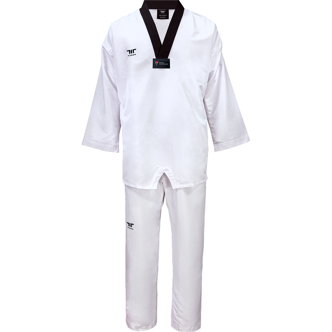 TUSAH EZ-FIT Lite Black-V Dobok