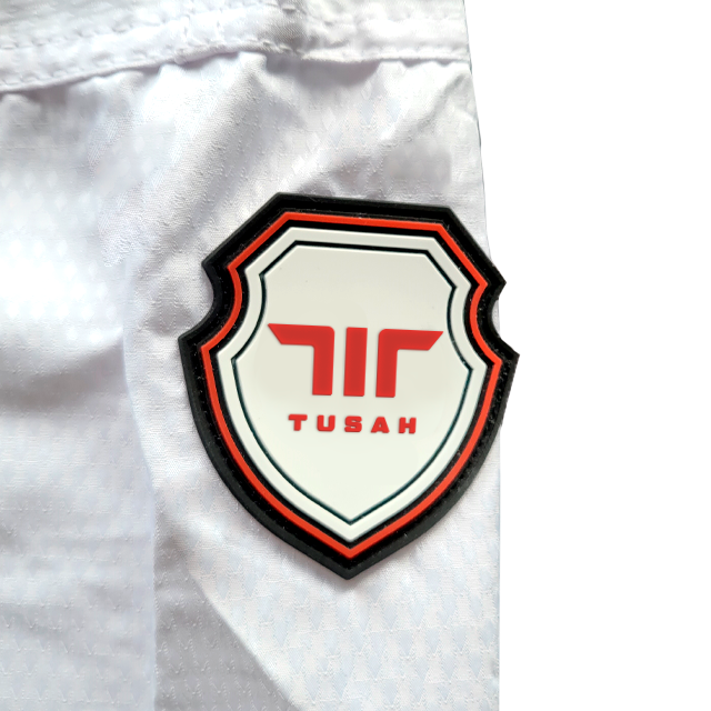 Tusah EZ-FIT Sparring Black V-neck Dobok