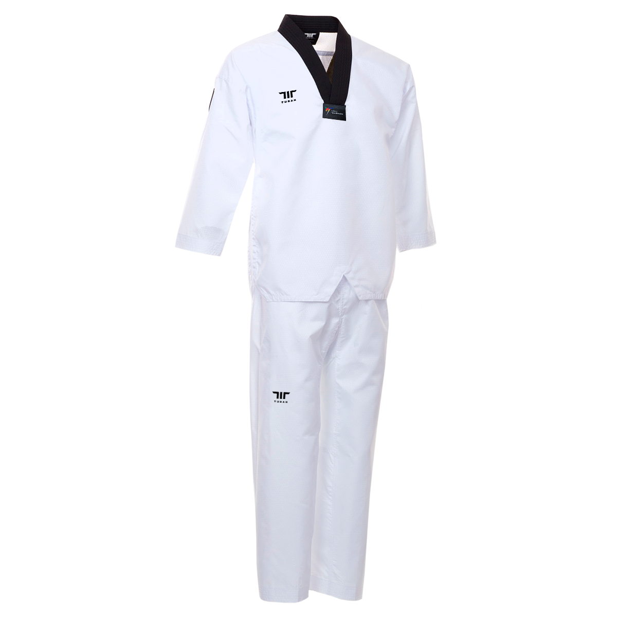 Tusah EZ-FIT Sparring Black V-neck Dobok