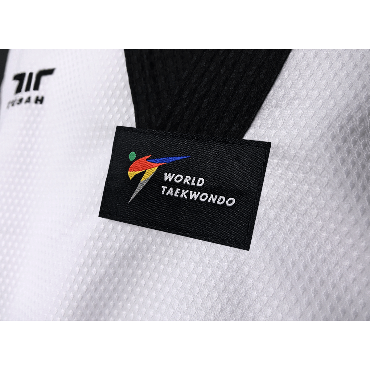 Tusah Premium Sparring Black V-Neck Dobok