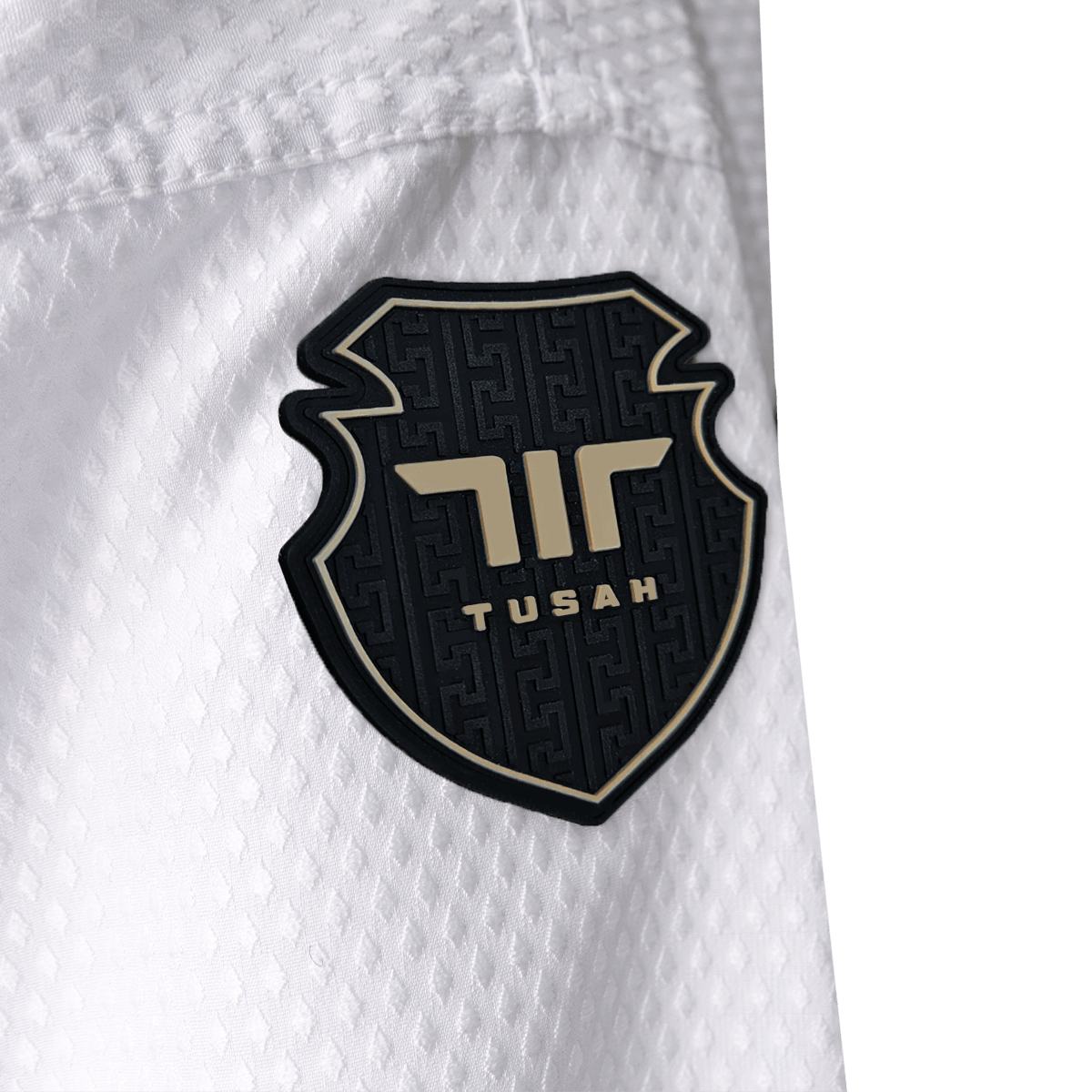 Tusah Premium Sparring Black V-Neck Dobok